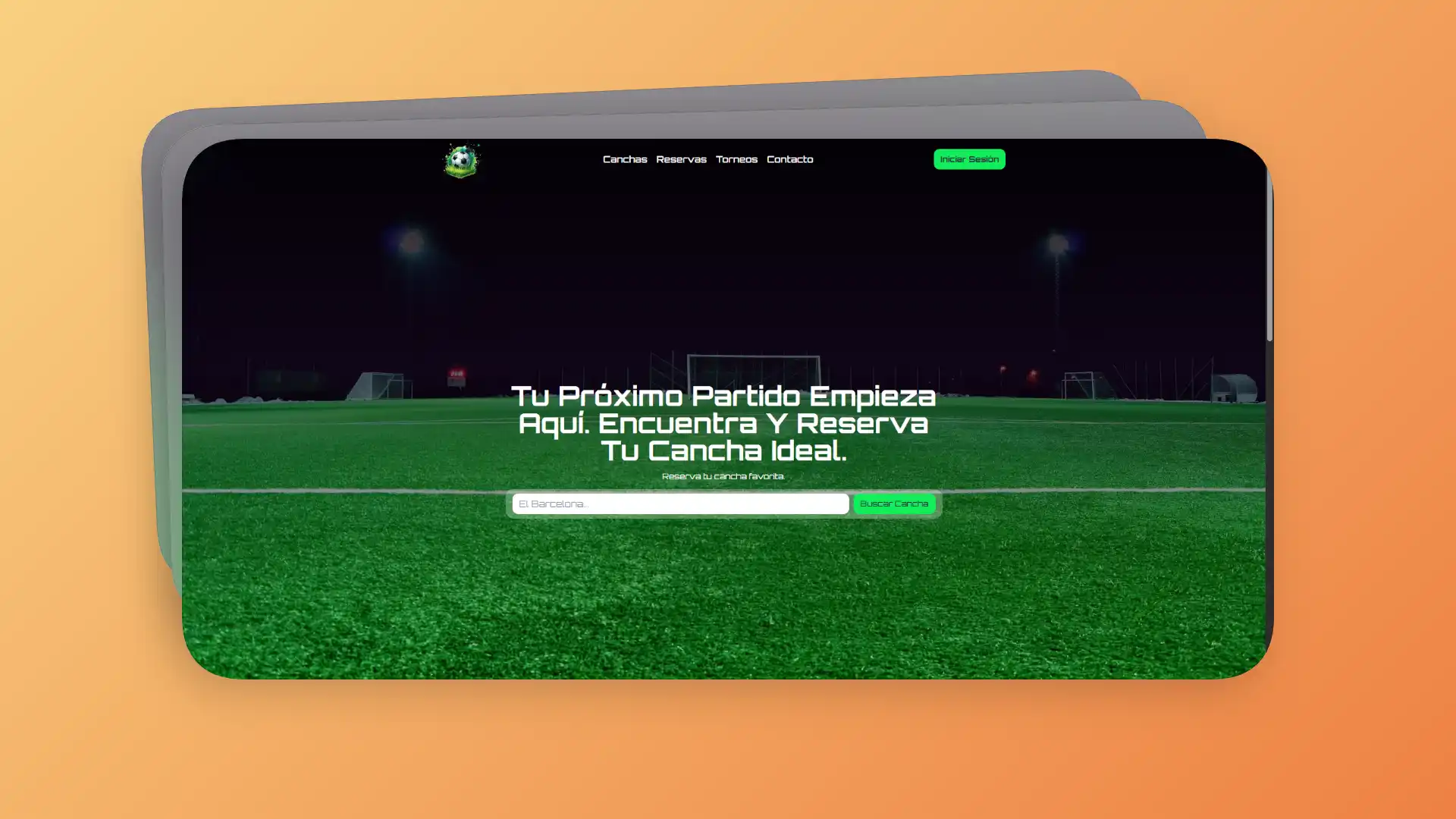 Imagen de Canchas de fútbol